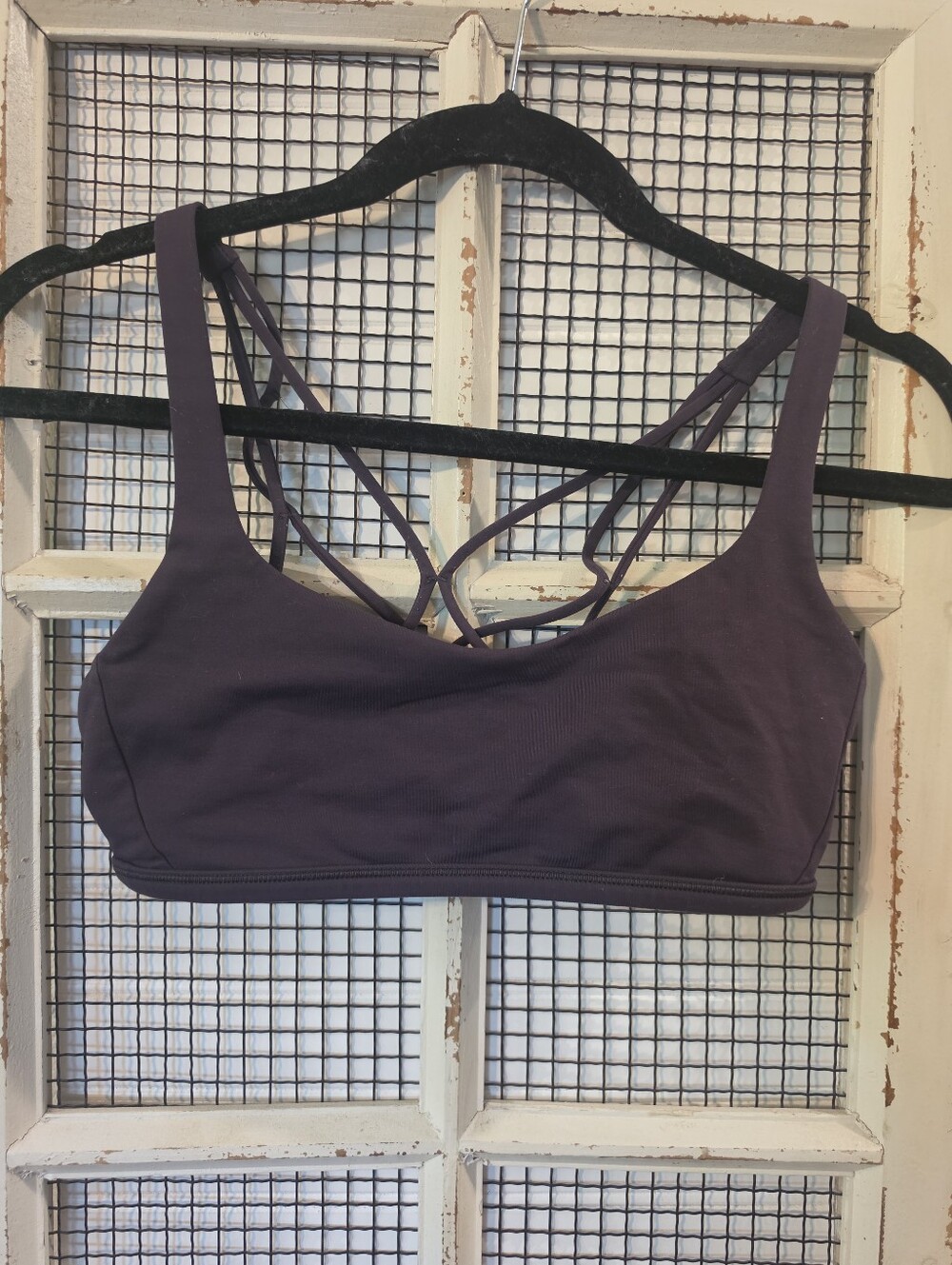 Lululemon plum sports bra